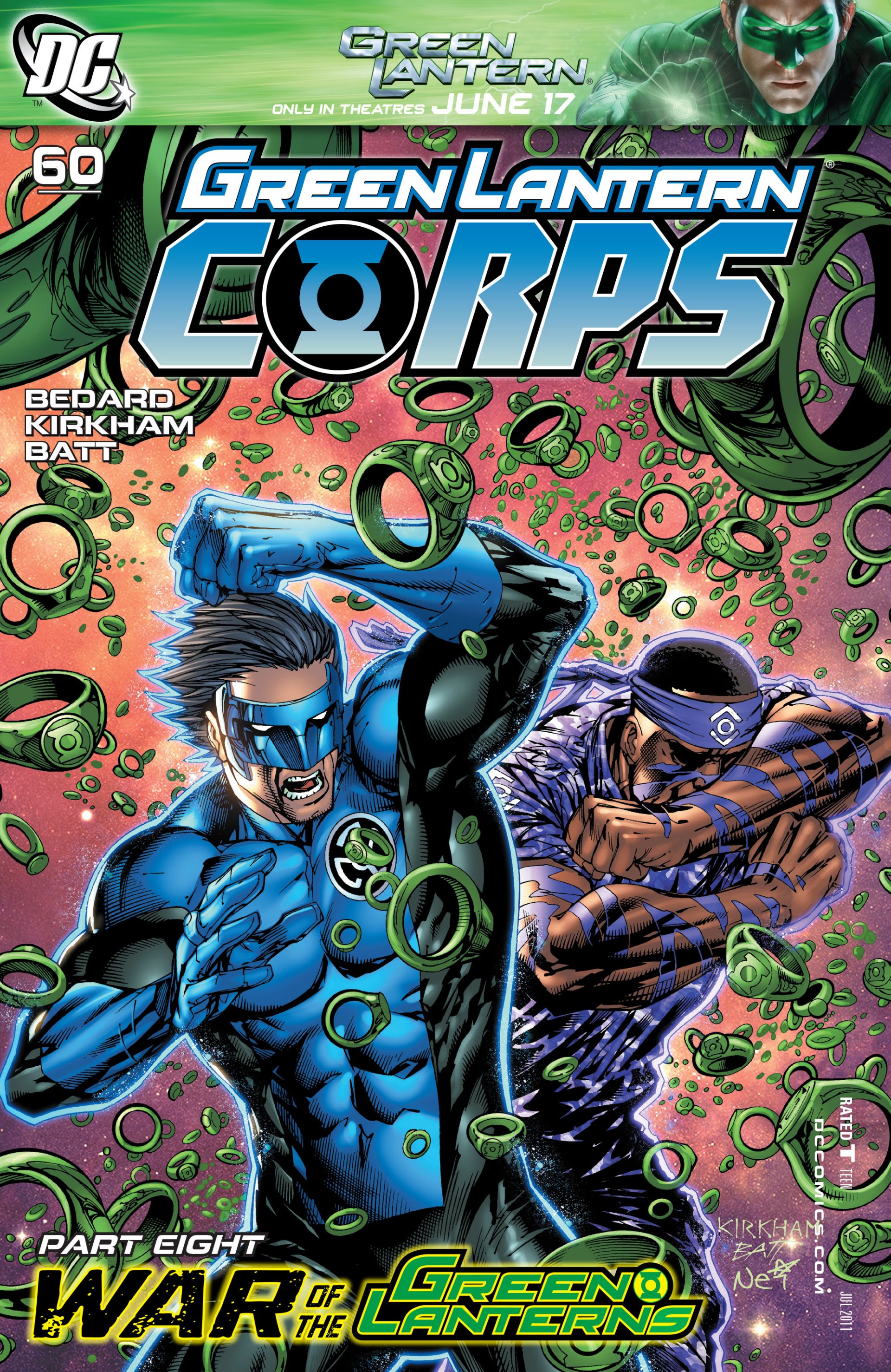 Read online Green Lantern Corps (2006) comic -  Issue #60 - 1