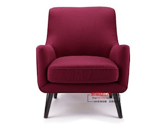 Single Living Room Chairs Can Delivery Installation Shanghai Maroon Sofa Comfortable Chair Elegant Cute Minimals Design Solid Luxurious Small chair for living room