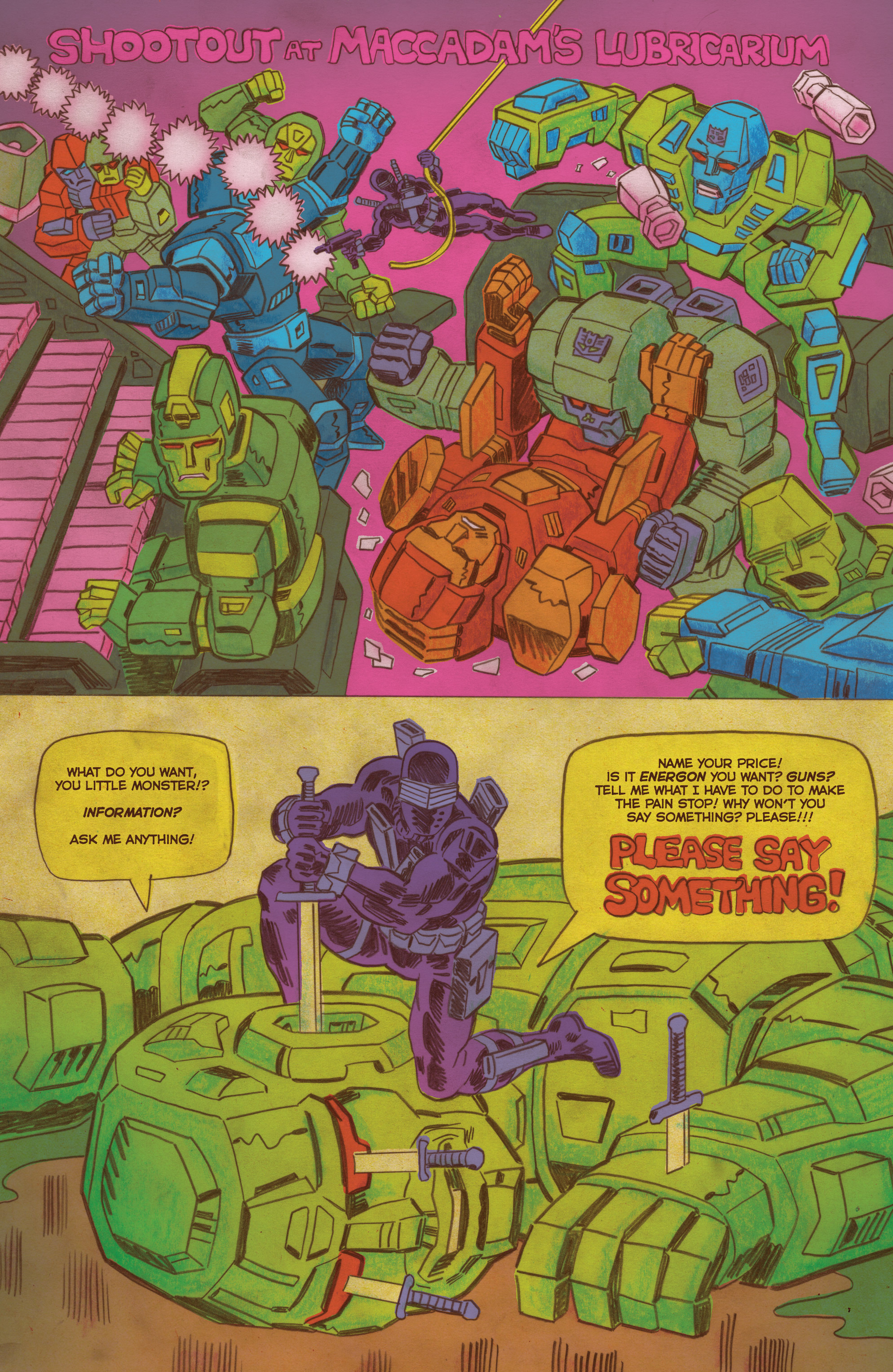 Read online The Transformers vs. G.I. Joe comic -  Issue #6 - 6