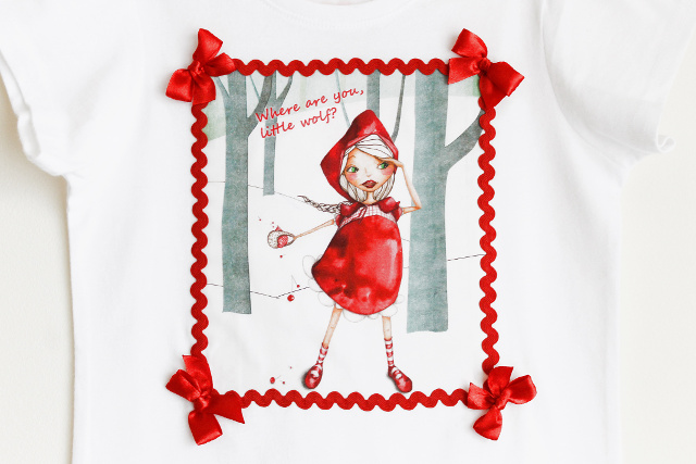 camiseta-personalizada-caperucita-roja-lazos-piquillo-niña-diy