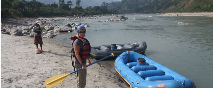 Rafting in Trisuli River