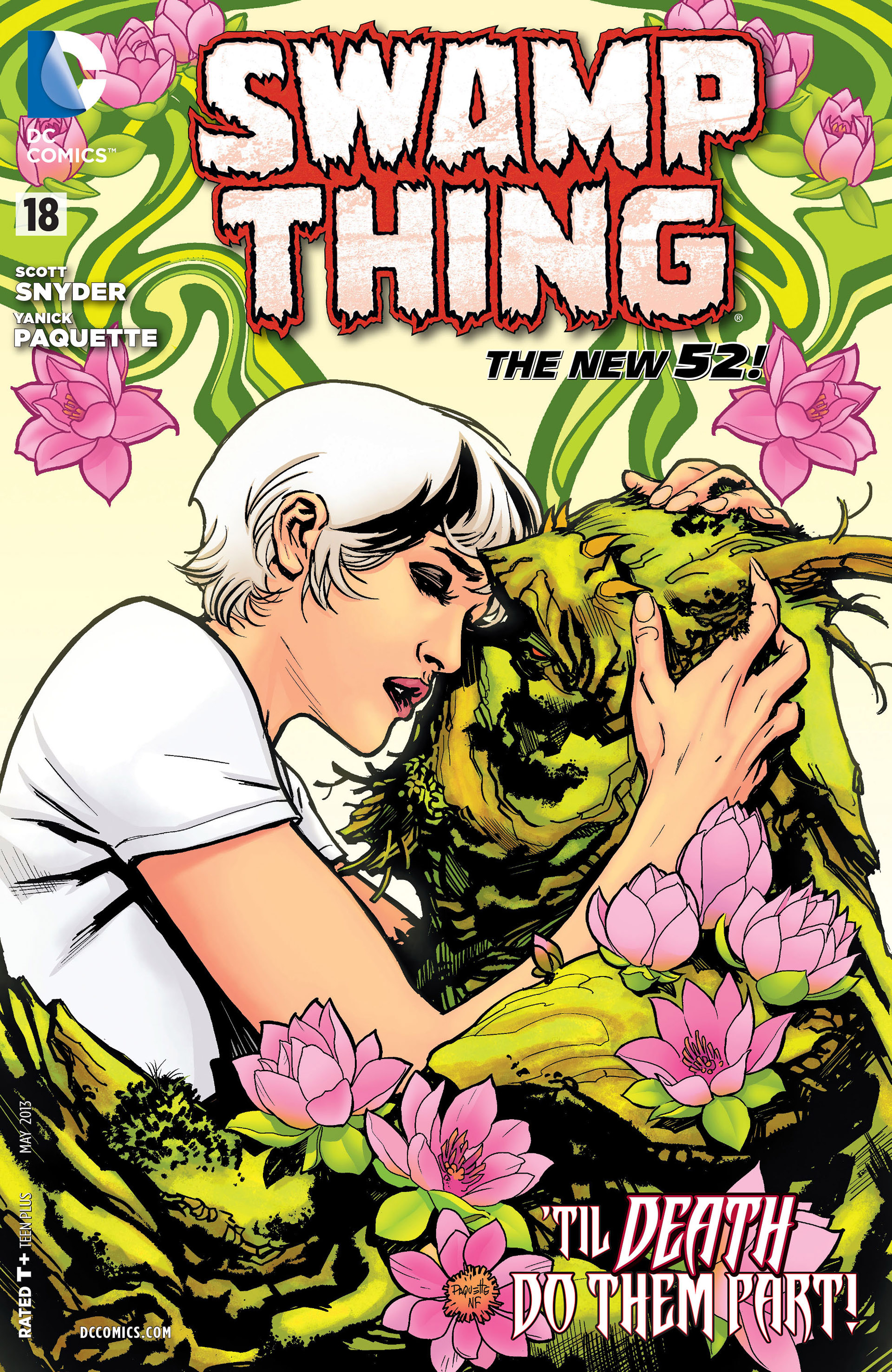 Read online Swamp Thing (2011) comic -  Issue #18 - 1