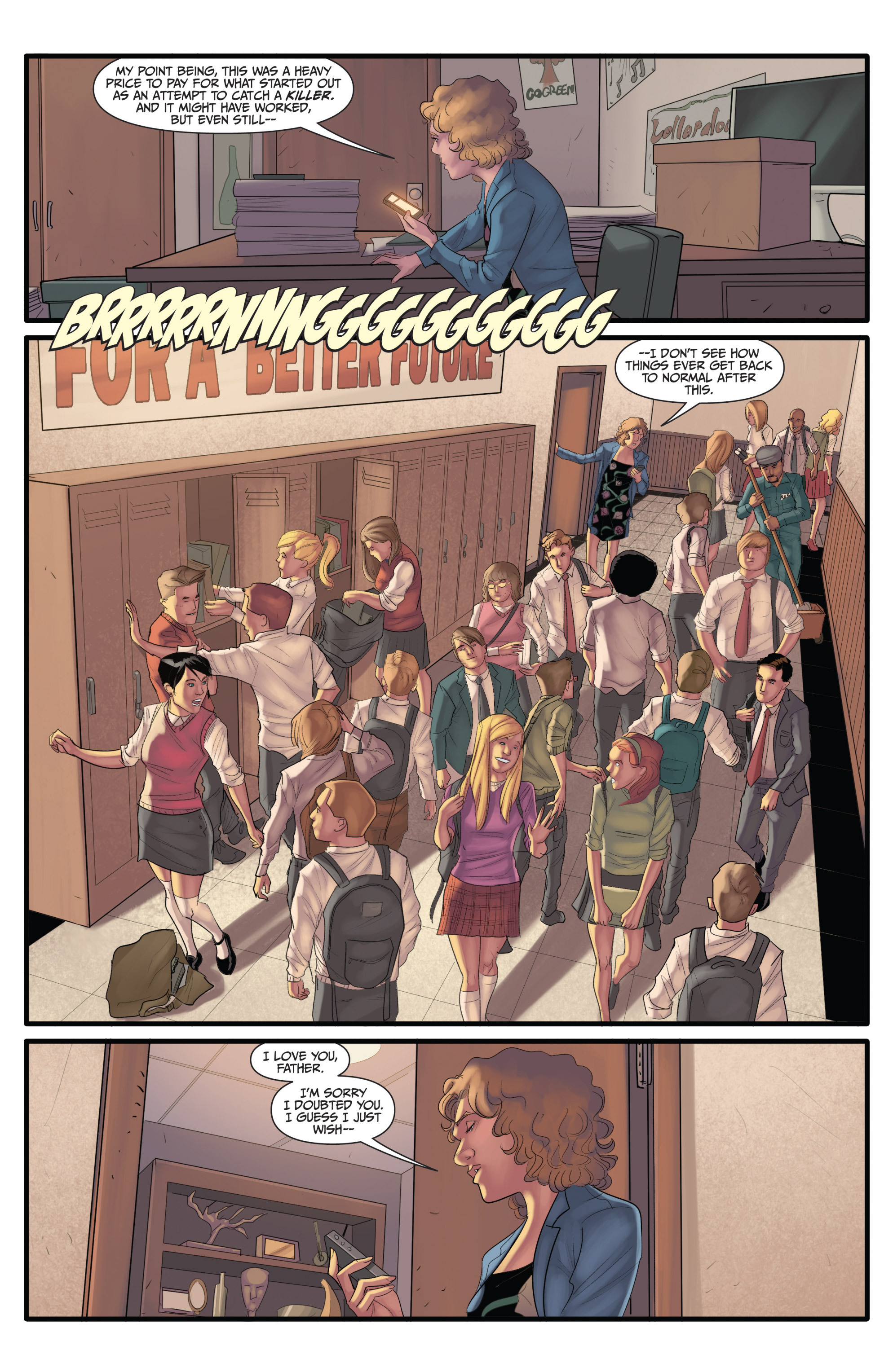 Read online Morning Glories comic -  Issue #29 - 21