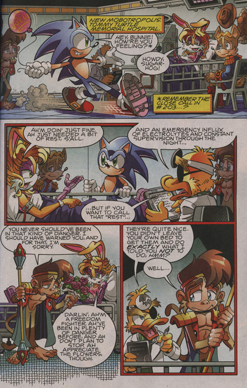 Read online Sonic The Hedgehog comic -  Issue #205 - 6