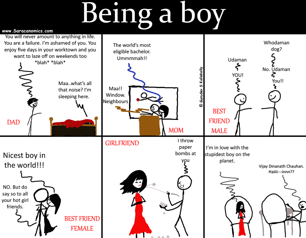Being a boy, being a man, story of every boy, story of every man, sarcanomics, webcomics, comics