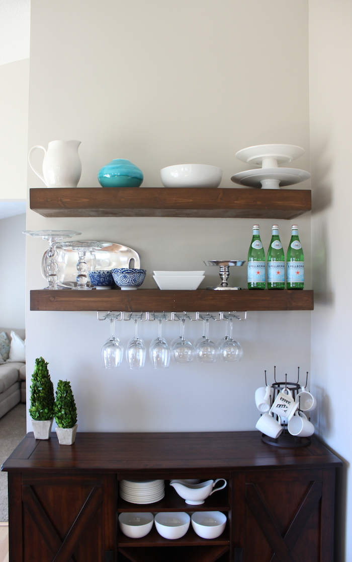 It's A Grandville Life : DIY Floating Shelves