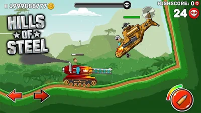 لعبة Hills of Steel للاندرويد, لعبة Hills of Steel مهكرة, لعبة Hills of Steel للاندرويد مهكرة