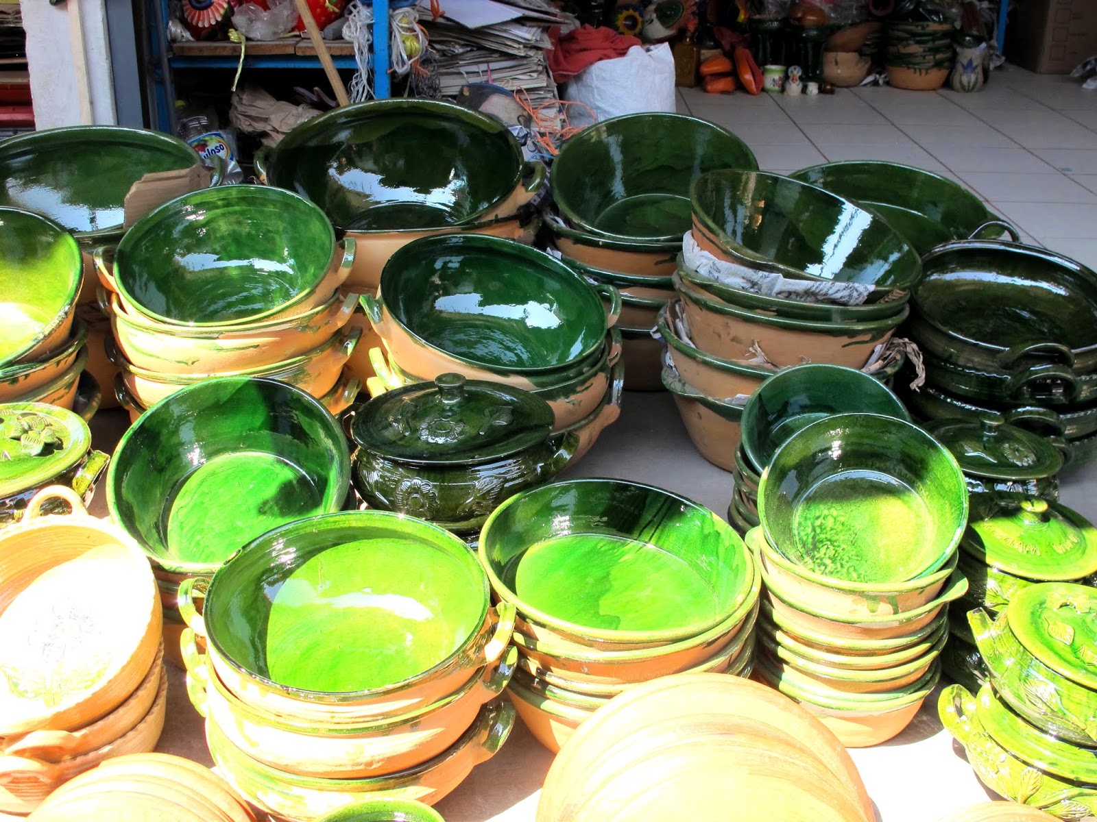 Robin Talks, Cooks and Travels: The Loza Verde, the Green Glazed