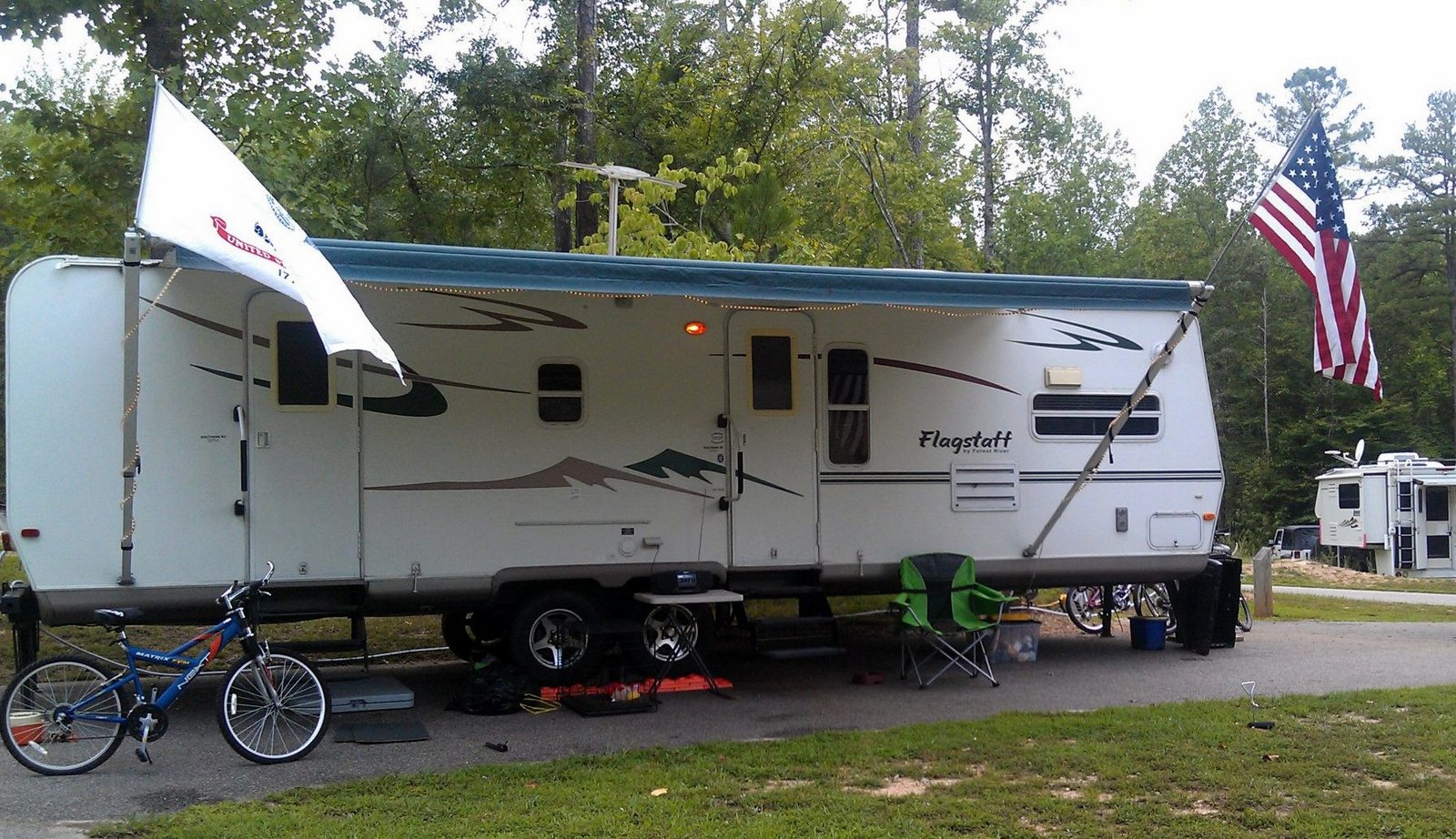 We're Going Camping Camp Site Pocahontas State Park