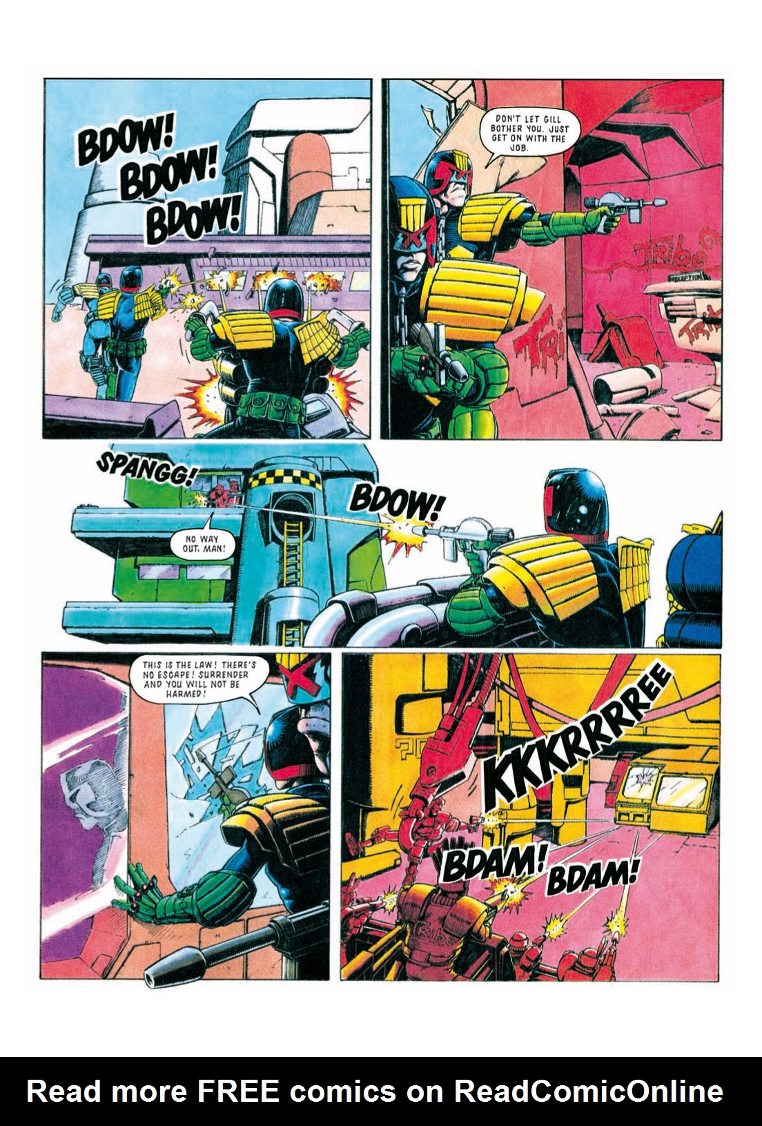 Read online Judge Dredd: The Complete Case Files comic -  Issue # TPB 21 - 303