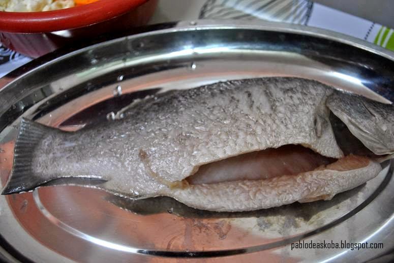 ! BLOG SAMPAH: Resepi : Ikan Siakap Stim Overdose Bundle 