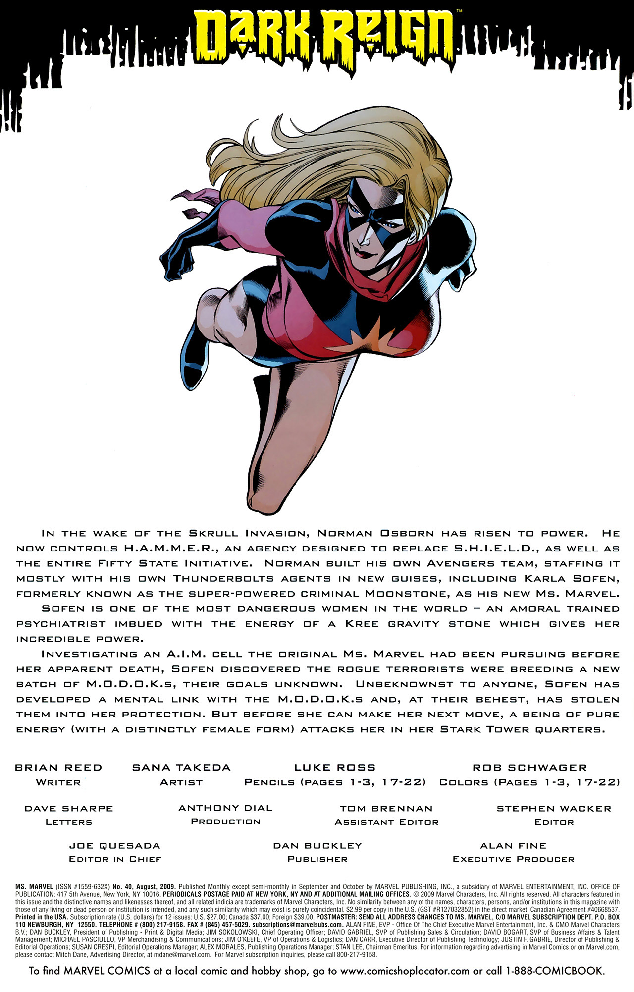 Read online Ms. Marvel (2006) comic -  Issue #40 - 5