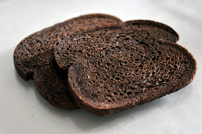 Toasted Pumpernickel Bread - Photo by Taste As You Go
