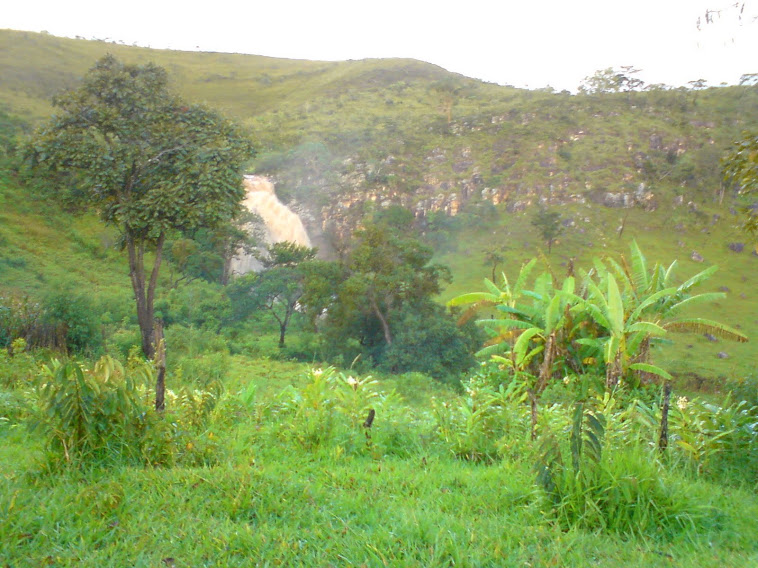 Cachoeira do Piolho no verão, após uma chuva