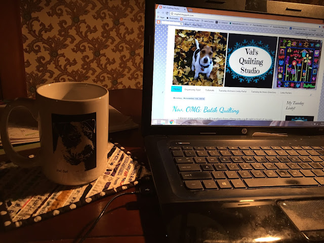 Val's Creative Life: Tuesday Archives #137: Mug Rugs