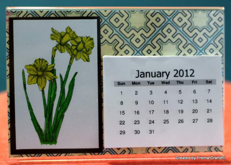Handmade Crafts With Love Desktop Tear off calendars