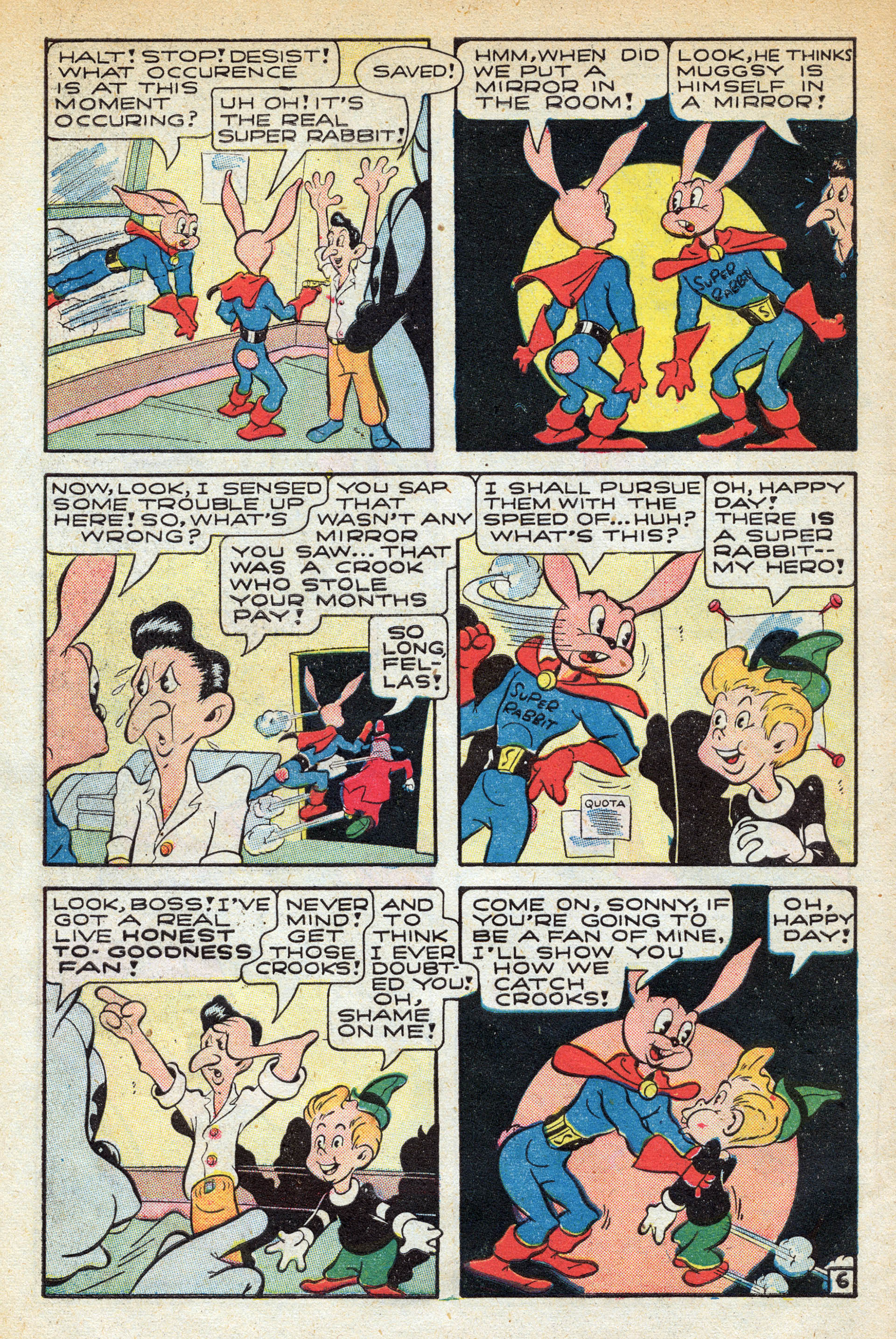 Read online Super Rabbit comic -  Issue #2 - 46