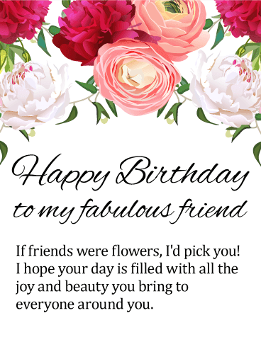 happy birthday flowers with name