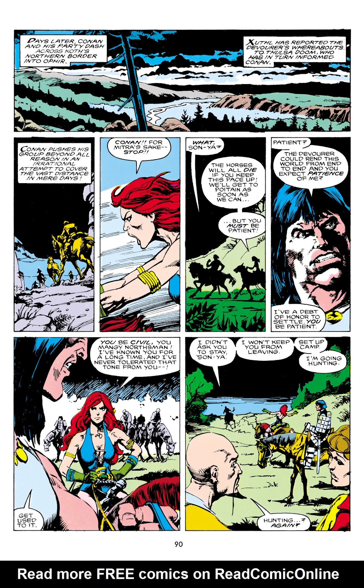 Read online The Chronicles of Conan comic -  Issue # TPB 26 (Part 1) - 90