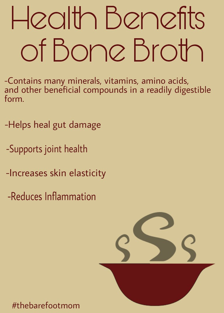 The Amazing Health Benefits Of Bone Broth and How To Make Your Own The Amazing Health Benefits Of Bone Broth and How To Make Your Own