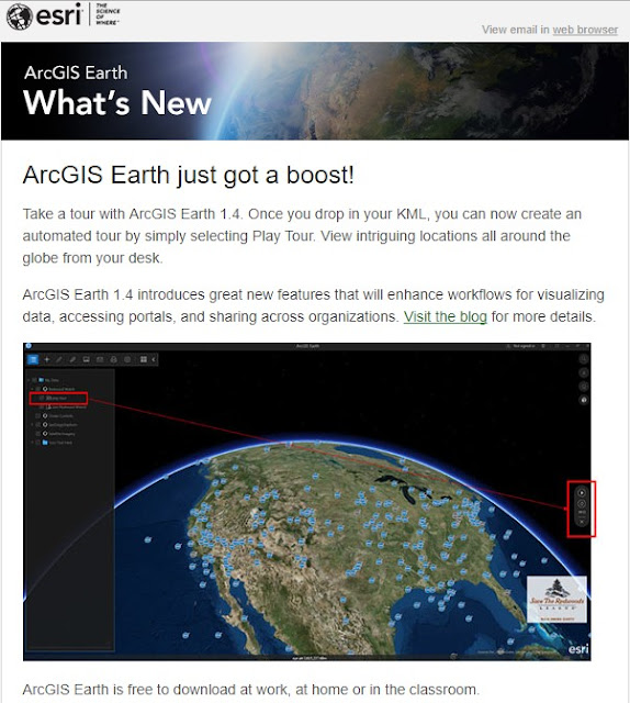 Donwload Gratis ArcGIS Earth dari esri | Liu Purnomo