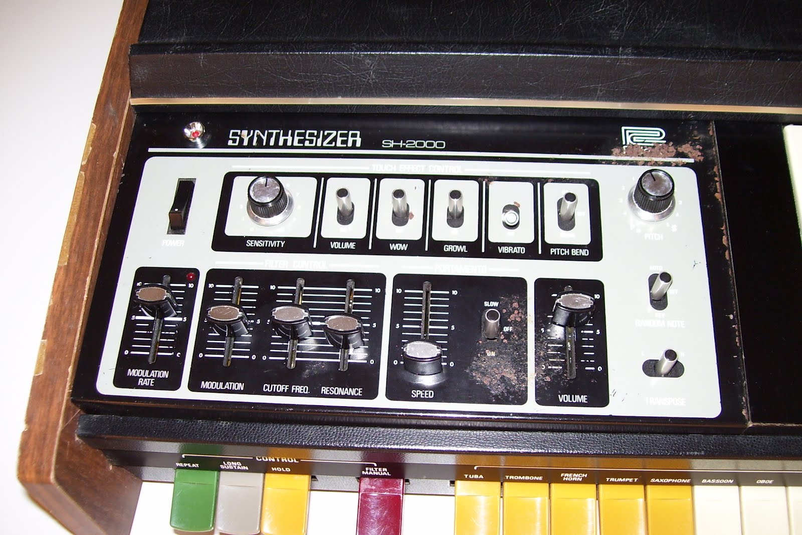 MATRIXSYNTH 1973 Roland Analog Preset Synthesizer SH2000 SN 526535