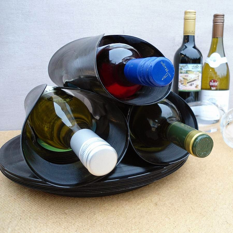 How to Recycle 22 Recycled Wine Rack Designs