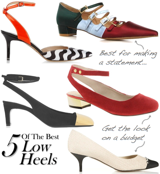 Five of the Best Low Heels for Autumn/Winter 2012 - Coco's Tea Party