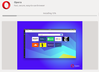 Cara Install Opera Web Browser Untuk Ubuntu 18.04 LTS Bionic