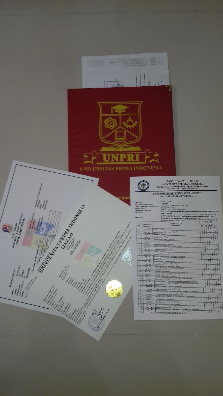 WEB BLOG. Universitas Prima Indonesia (UNPRI) Tugas