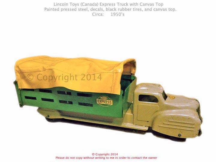 Old Antique Toys The Lincoln Toys (Canada) Collection An Ongoing Project