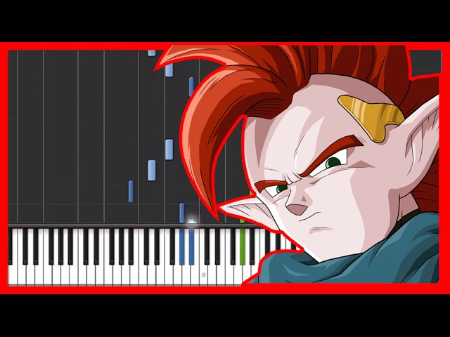 Dragon Ball Z Tapion S Theme Easy Piano Tutorial Synthesia