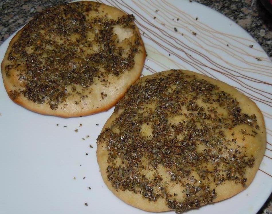 Recipes from everywhere Zatar/ Zaatar Bread Bread with thyme