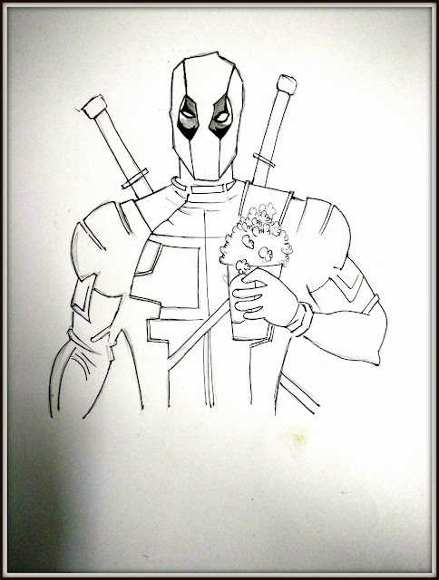 How to Draw Deadpool easy How to Draw Deadpool easy