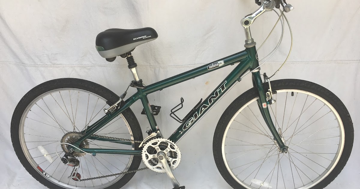 The Whistle Bike Shop 2000's Giant Sedona Hybrid 14.5 GreenSOLD