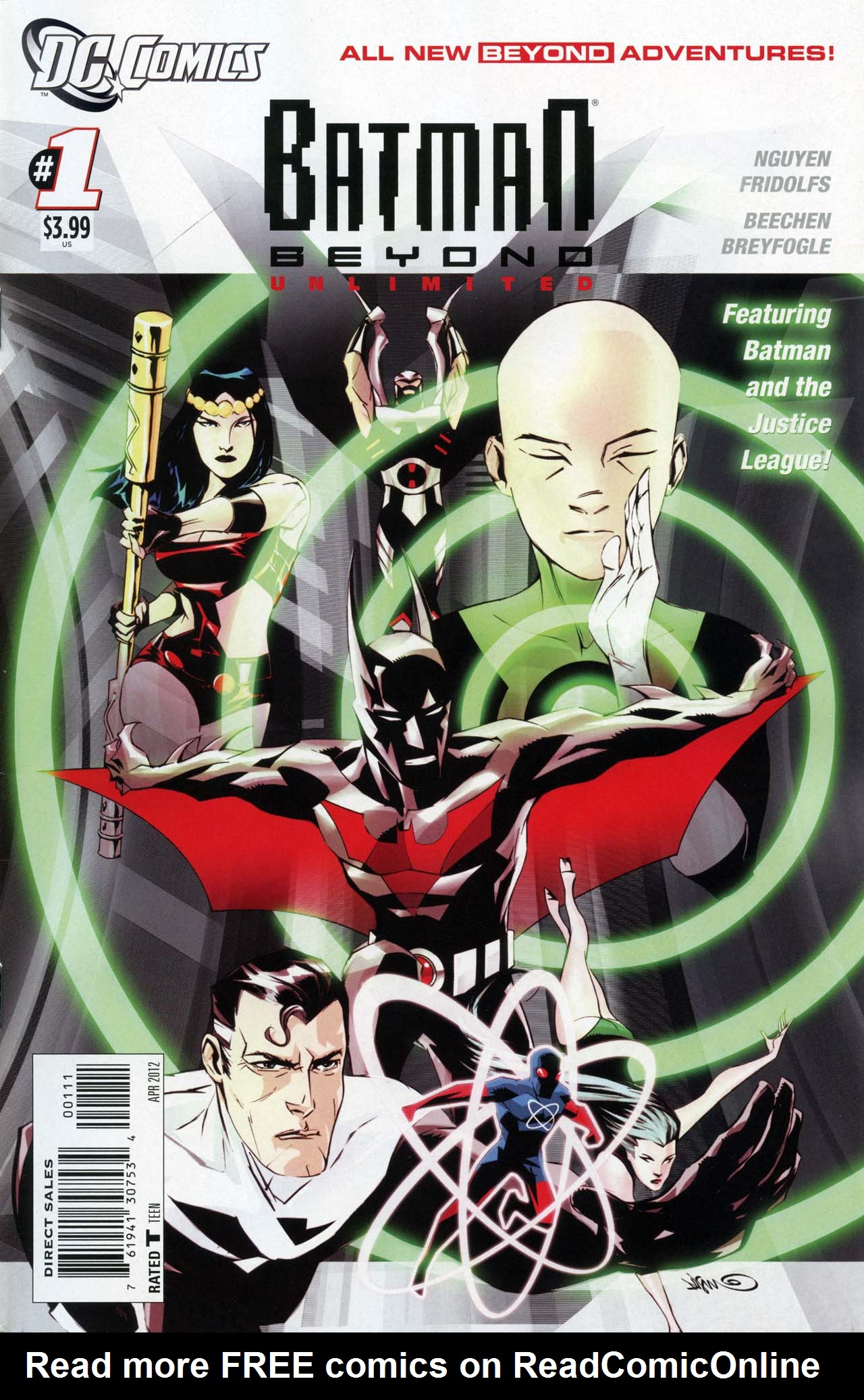Read online Batman Beyond Unlimited comic -  Issue #1 - 1