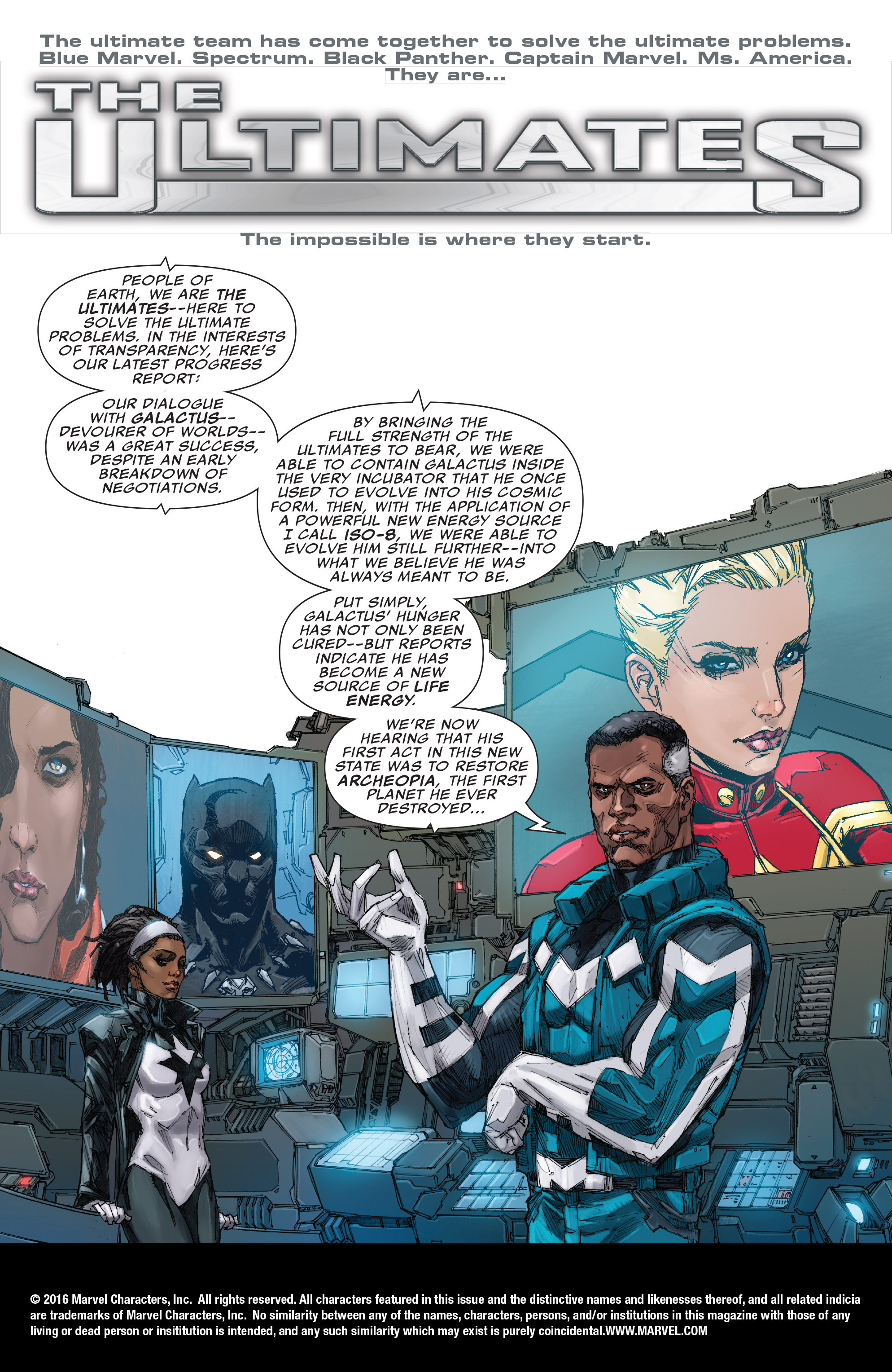 Read online The Ultimates (2016) comic -  Issue #3 - 2