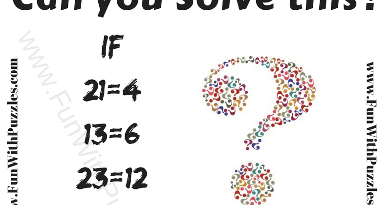 Hard Pictorial Riddle for Adults with Answer