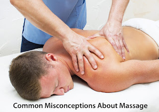 Man receiving a sports massage