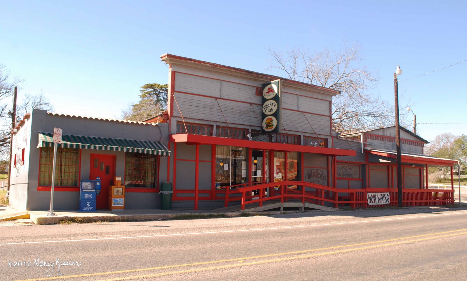 Wild About Texas Lunch at Blakes Cafe...McQueeney, Texas