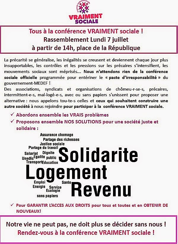 Conférence vraiment sociale