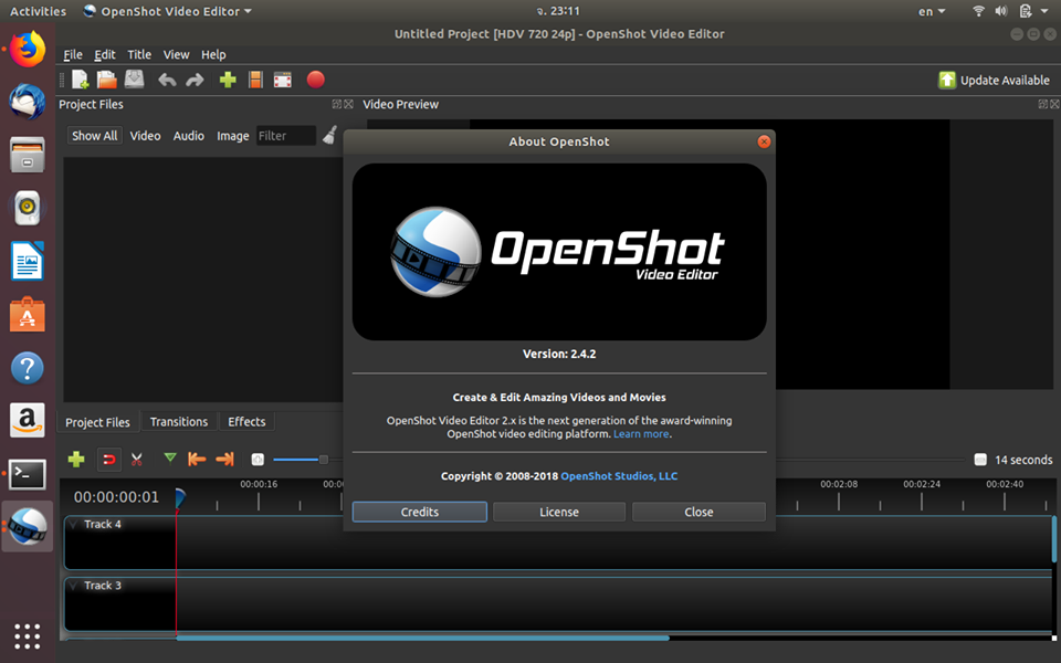 openshot video editor free