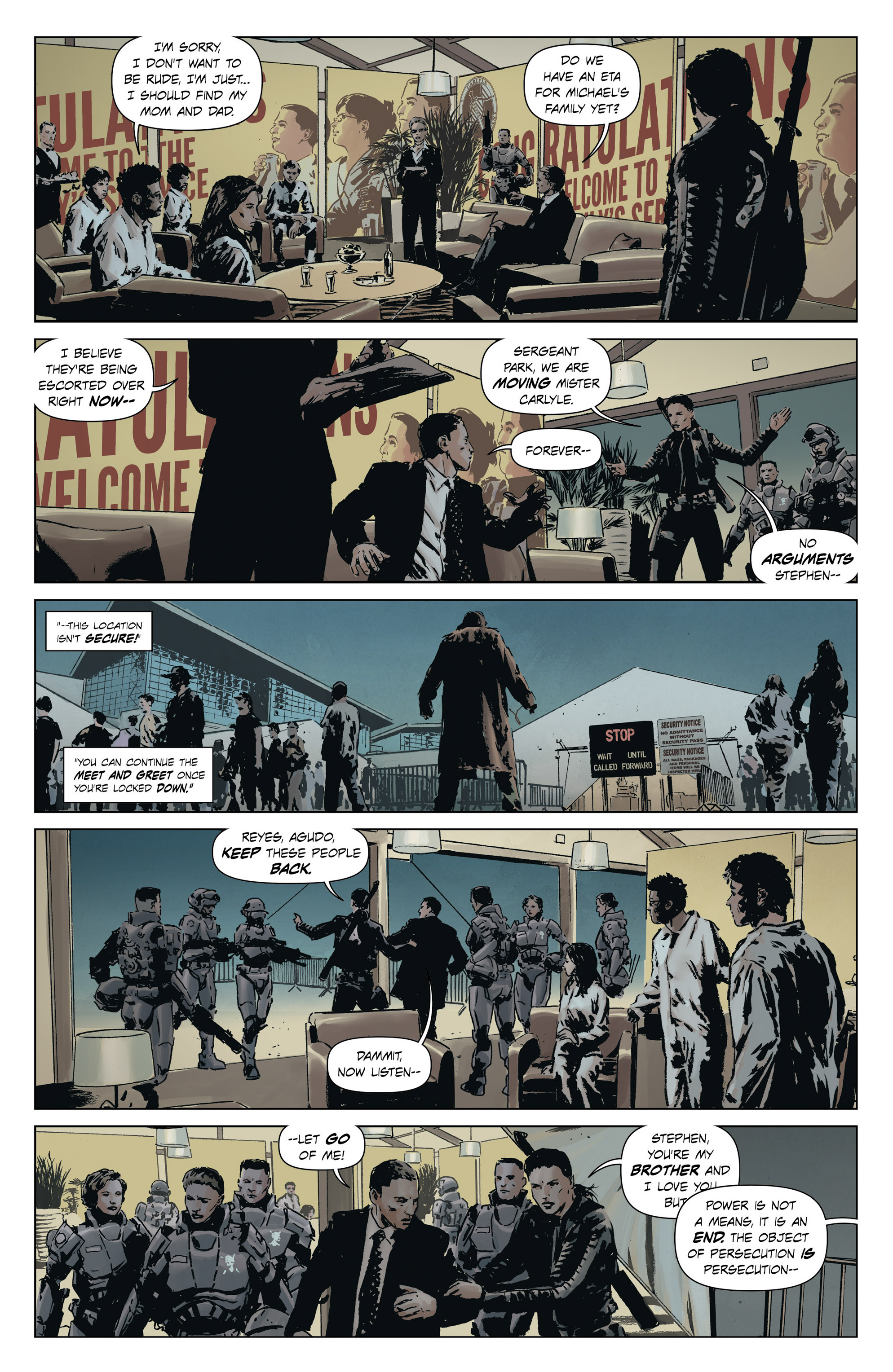 Read online Lazarus (2013) comic -  Issue # _TPB 2 - Lift - 124