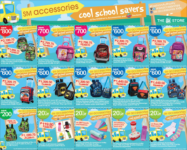 SM Accessories Kids Cool School Savers