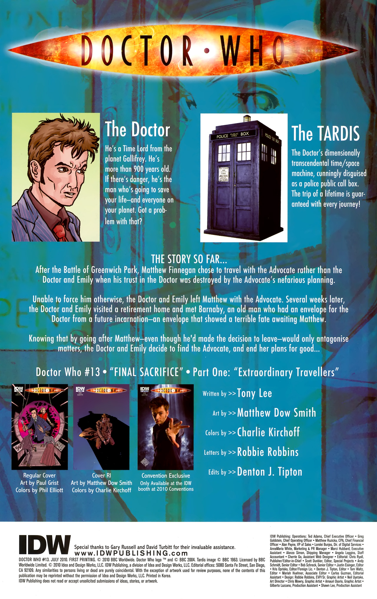 Doctor Who (2009) issue 13 - Page 2