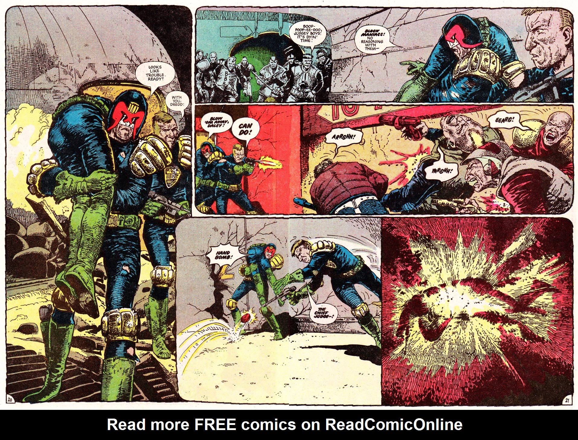Read online Judge Dredd (1983) comic -  Issue #20 - 20