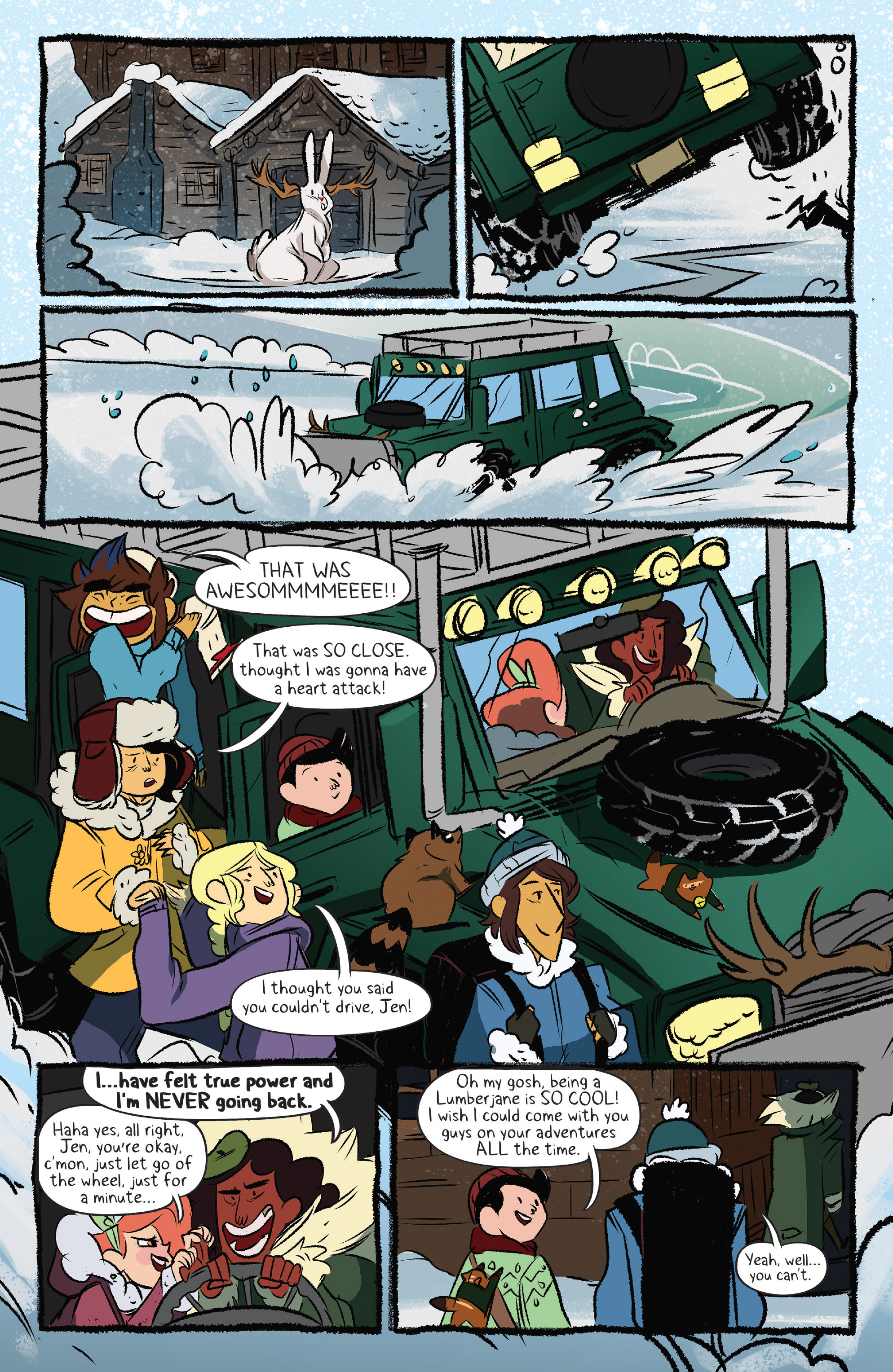 Read online Lumberjanes comic -  Issue #17 - 7