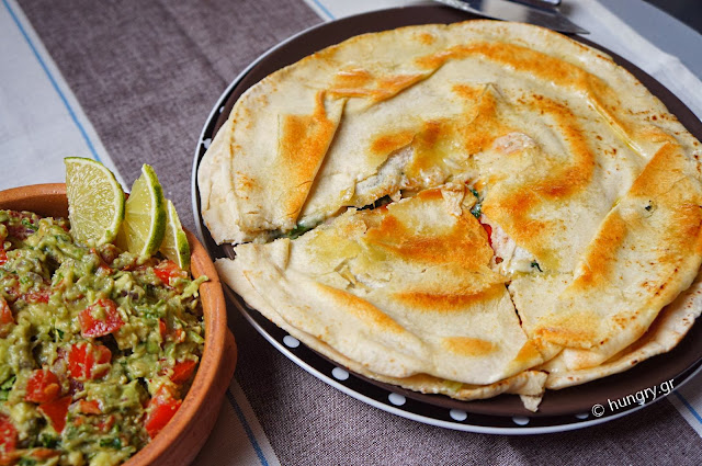 Quesadillas, Guacamole &…Tequila