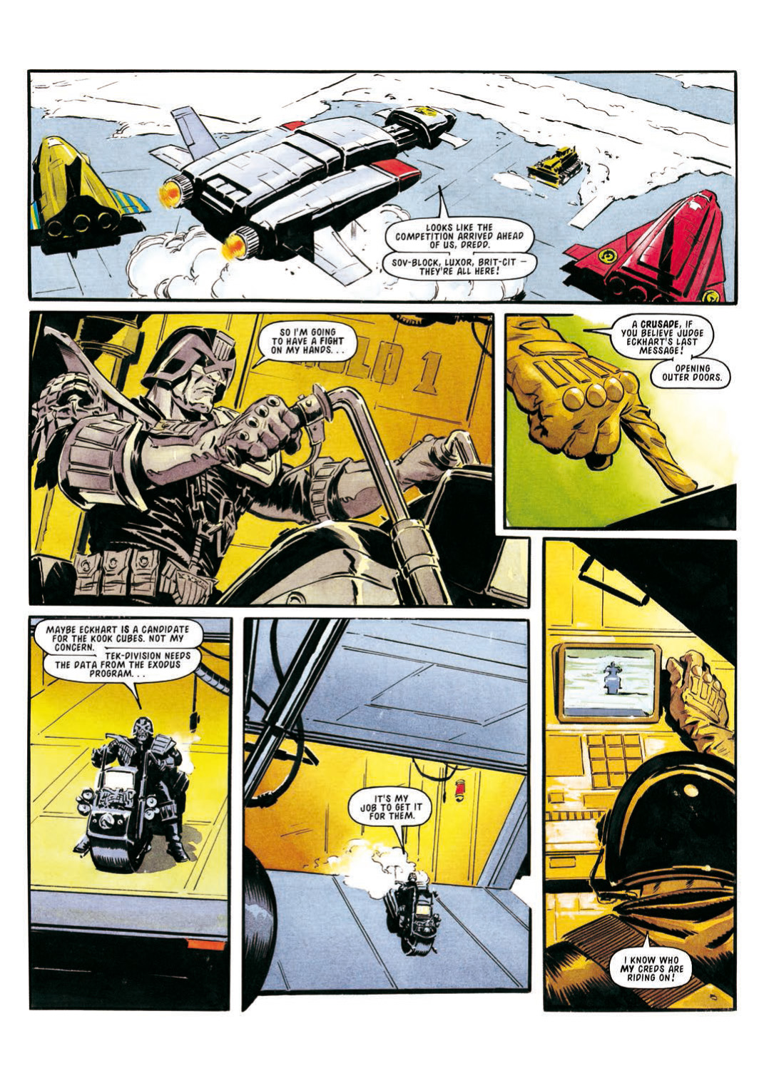 Read online Judge Dredd: The Complete Case Files comic -  Issue # TPB 22 - 107