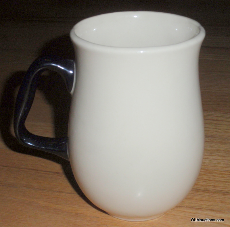 Superstores Hull USA Coffee Cup No. 26 Cream Color With Black Handle